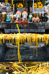 佛教祭坛背景图片