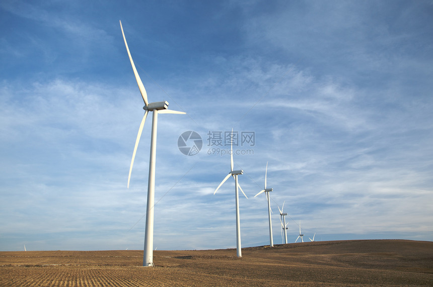 能源风力制造厂团队活力天空国家场地生态团体蓝色力量白色图片