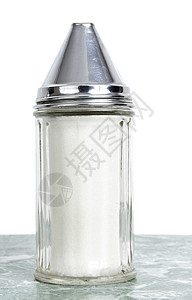 糖瓶白色餐厅颗粒状玻璃咖啡饮食食物金属营养倾斜高清图片