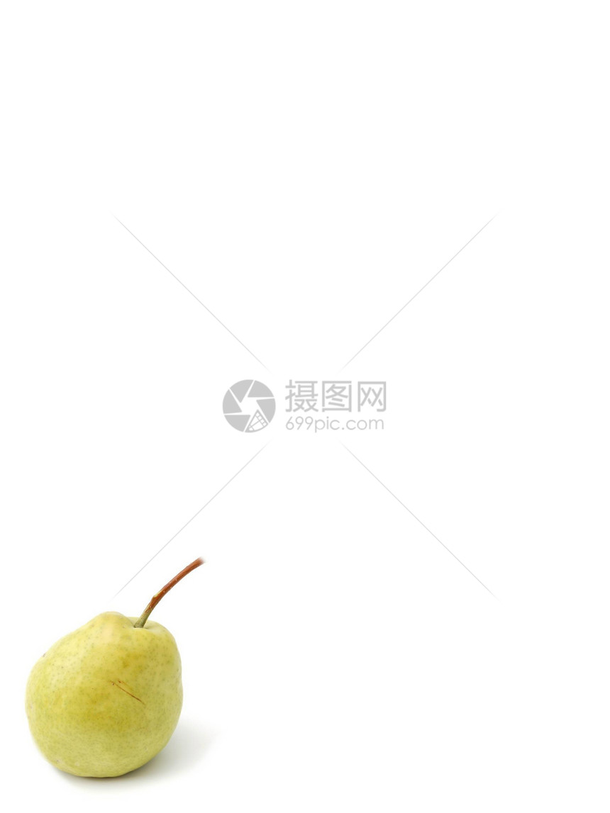 1个梨水果多刺绿色食物健康活力甜点营养季节性图片
