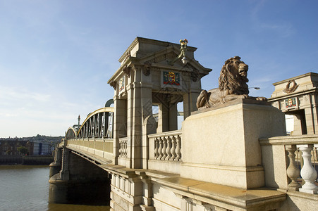 梅德韦桥天空历史蓝色城市高清图片