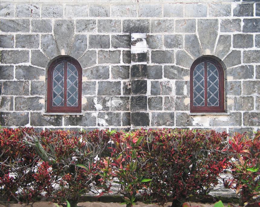 传统教会大教堂积木衬套历史建筑窗户围脖图片