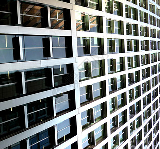 建筑之窗反光办公室职场财产建筑学建筑玻璃角落背景图片