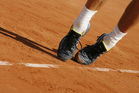 网球地面竞赛球拍男人运动橙子游戏玩家成人背景图片