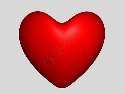 红心情人单项心形对象红色形状符号背景图片
