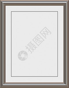在白色上窗口框金属板墙纸中心框架奖框作品合金绘画证书牌匾金属背景