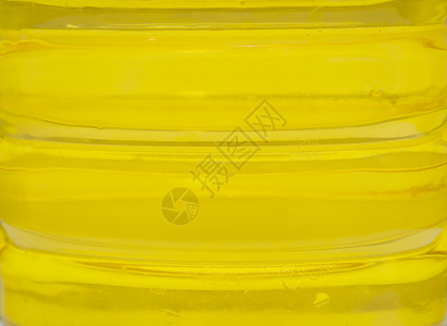 黄黄油塑料食物波纹液体黄色反射背景图片