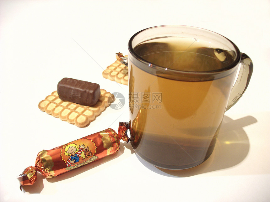 茶和甜茶静物糖果巧克力食物吞咽美味童年甜点东西照片图片