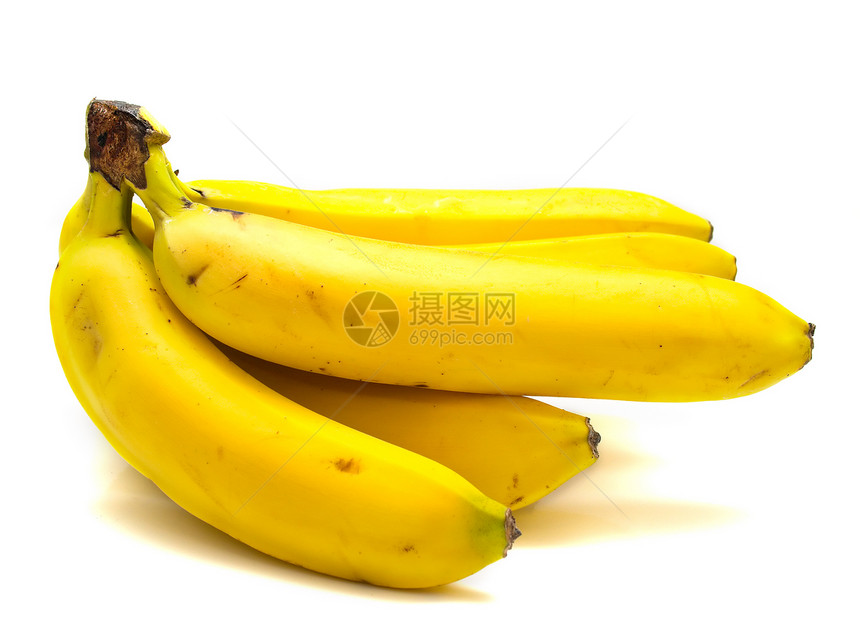 开裂香蕉 2水果甜点热带食物白色黄色图片