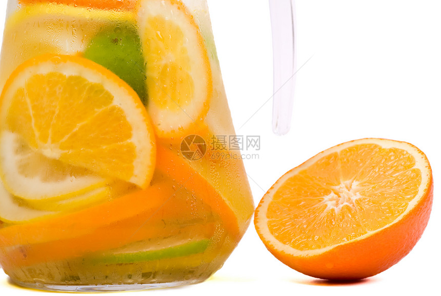 Cycrus 冰水柠檬橙子酒吧苏打水瓶水果玻璃液体器皿茶点图片