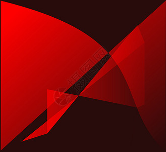 黑色背景的红色形状摘要背景图片