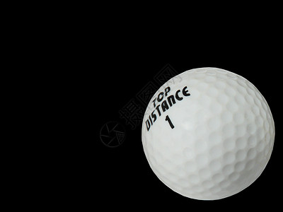 高尔夫球闲暇白色圆形运动背景图片