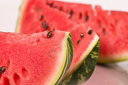 以西瓜为单位红色水果食物背景图片