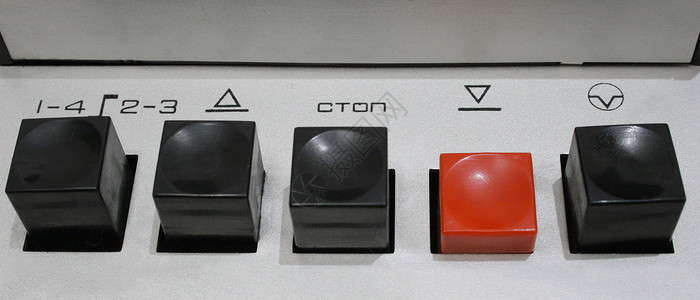 红按钮乡愁记录电话录音机控制机械音乐磁性银色模拟高清图片