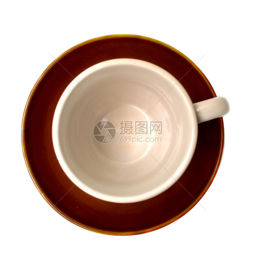 白纸杯商品陶瓷液体白色咖啡棕色玻璃咖啡店杯子飞碟图片