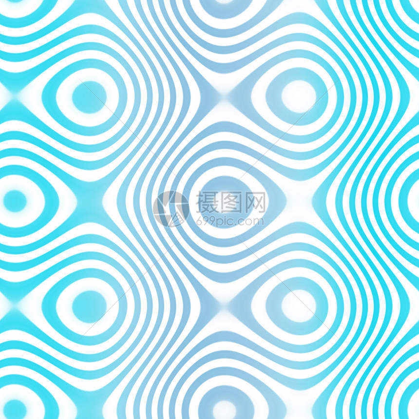 蓝复变模式纺织品斑点装饰圆圈织物蓝色圆形无缝地装饰品平铺图片