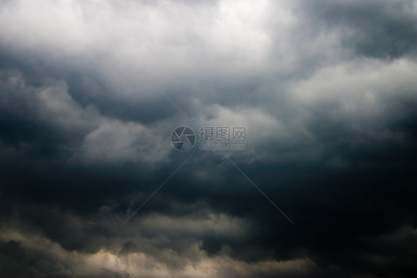 厚云雷雨天气风暴灰色图片