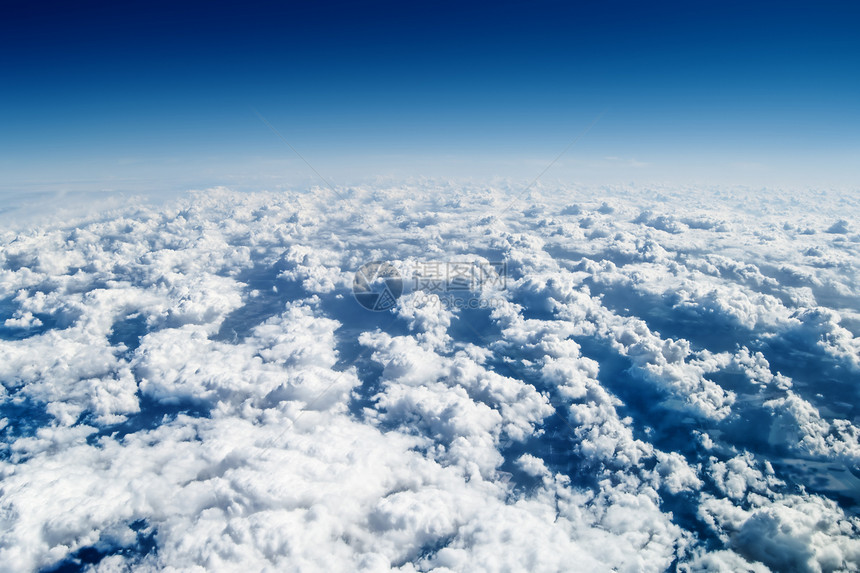 云层上空 高海拔图片