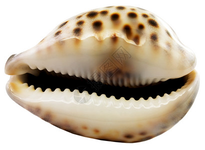 壳白色扇贝胸部黑色贝类海鲜纪念品背景图片