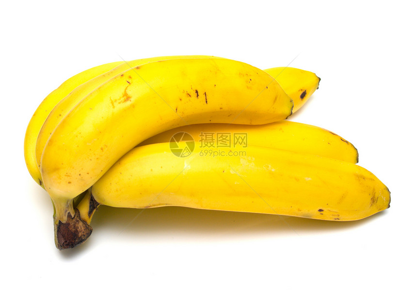 香蕉水果甜点黄色白色食物热带图片