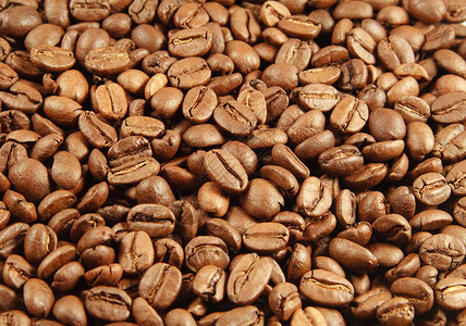 烤咖啡豆产品粮食芳香棕色人心宏观美食咖啡酿造收成背景图片