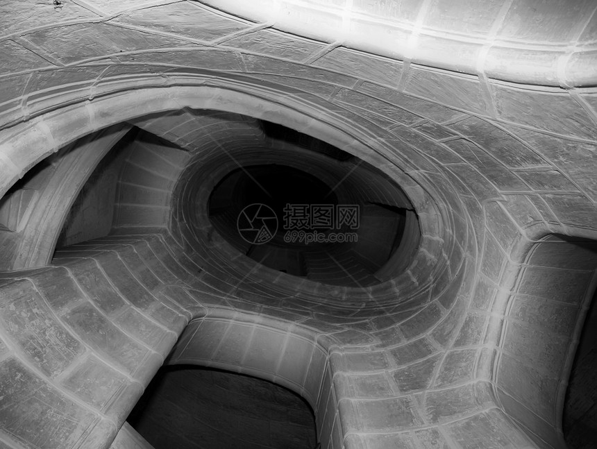 螺旋楼梯建筑学历史性城堡楼梯间做工涡流建筑医学遗产风格图片