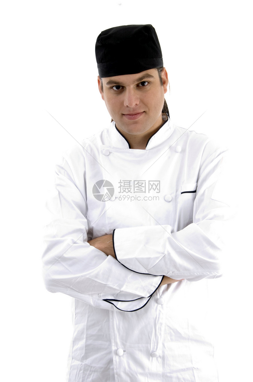 身穿制服的厨师肖像图片