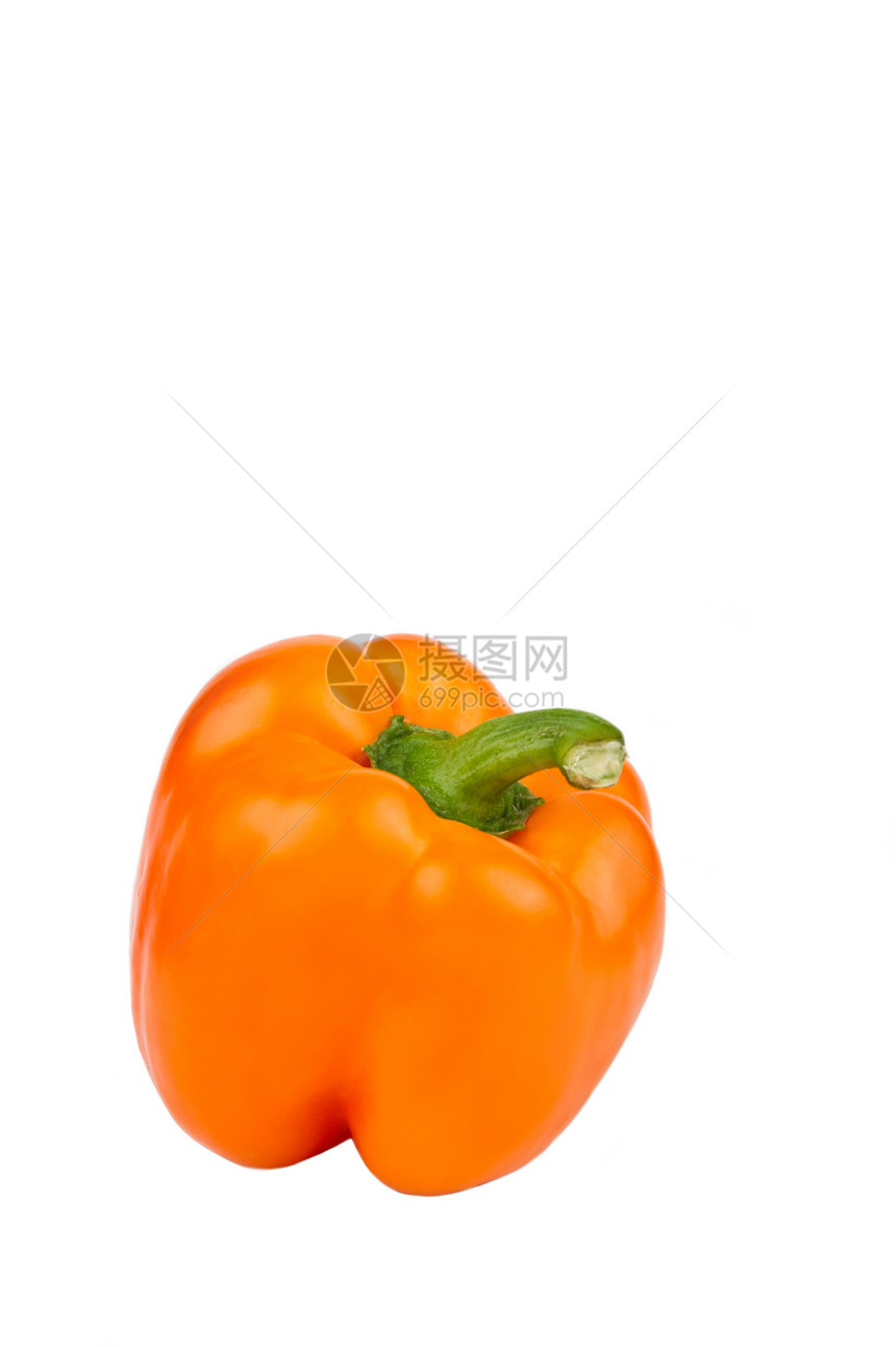 橙贝尔辣椒蔬菜橙子营养胡椒维生素白色绿色食物厨房饮食图片