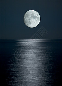 满月在黑云中背景图片