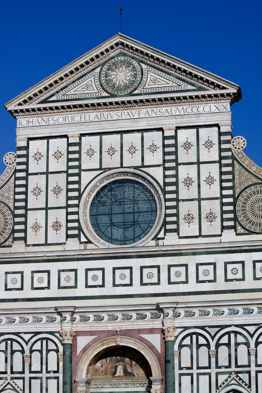 佛罗伦萨 圣玛丽亚诺维拉教会地标水平大教堂宗教旅行旅游图片