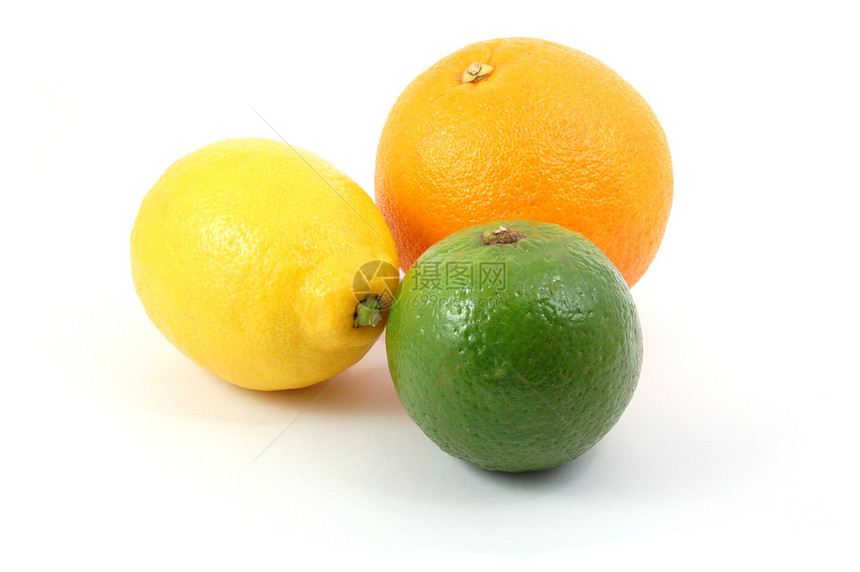柠檬橙和柑橘水果柚子维生素热带营养品营养柠檬绿色饮料黄色橙子图片
