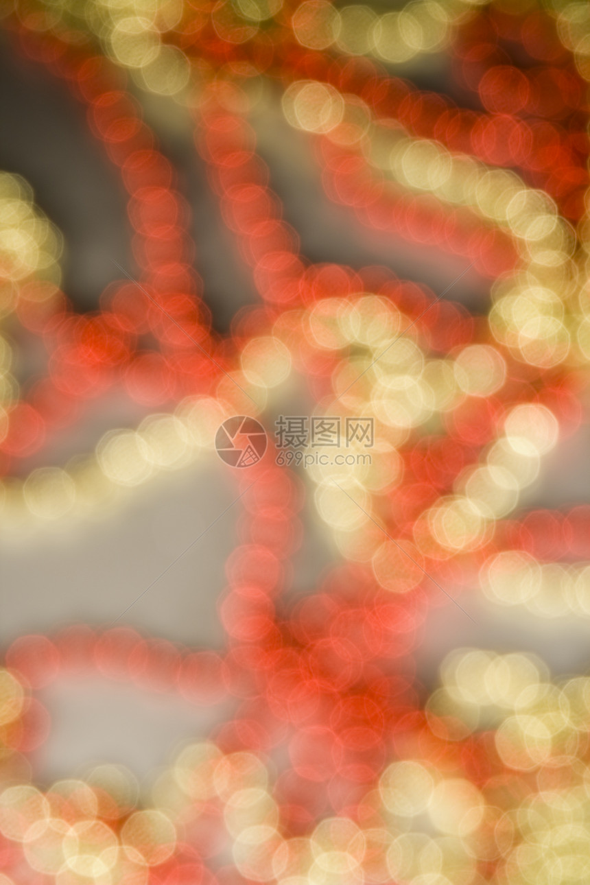 重点突出的节日背景金子火花微光红色辉光圆形图片