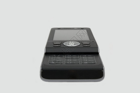 小型黑小移动电话背景图片