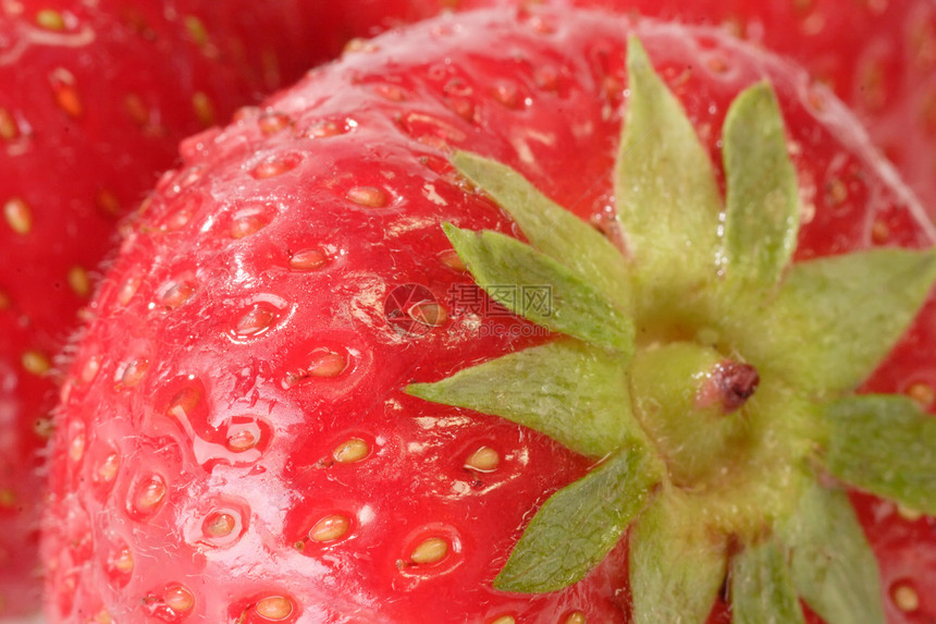 特写草莓食物红色营养饮食果味蔬菜水果图片