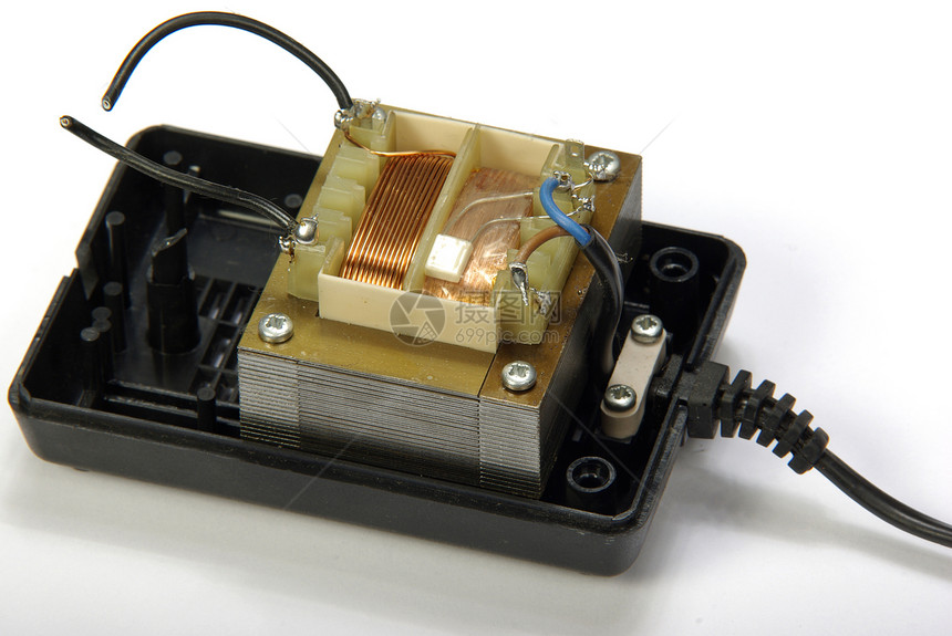 变压器晶体管活力电源黑色电缆铜色连接器绳索电路硬件图片