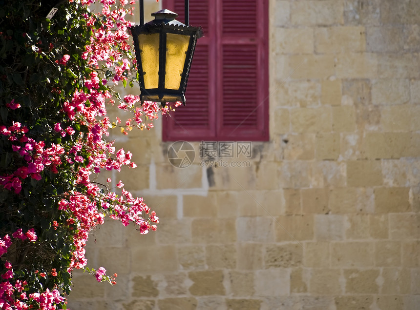 Mdina 灯杆图片