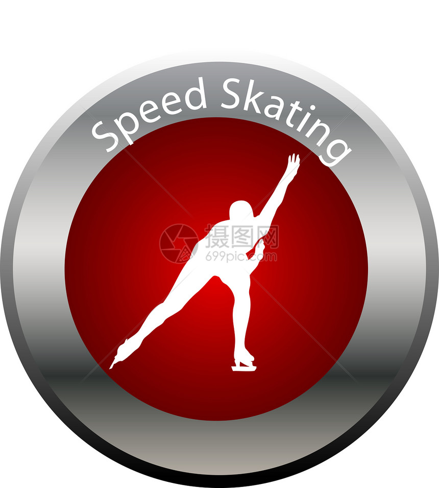 冬季游戏按按钮速度滑冰比赛世界竞赛活动运动锦标赛国际插图图片