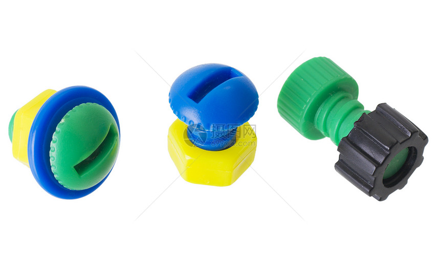 麦加诺螺栓游戏坚果白色孩子绿色塑料黄色黑色蓝色图片