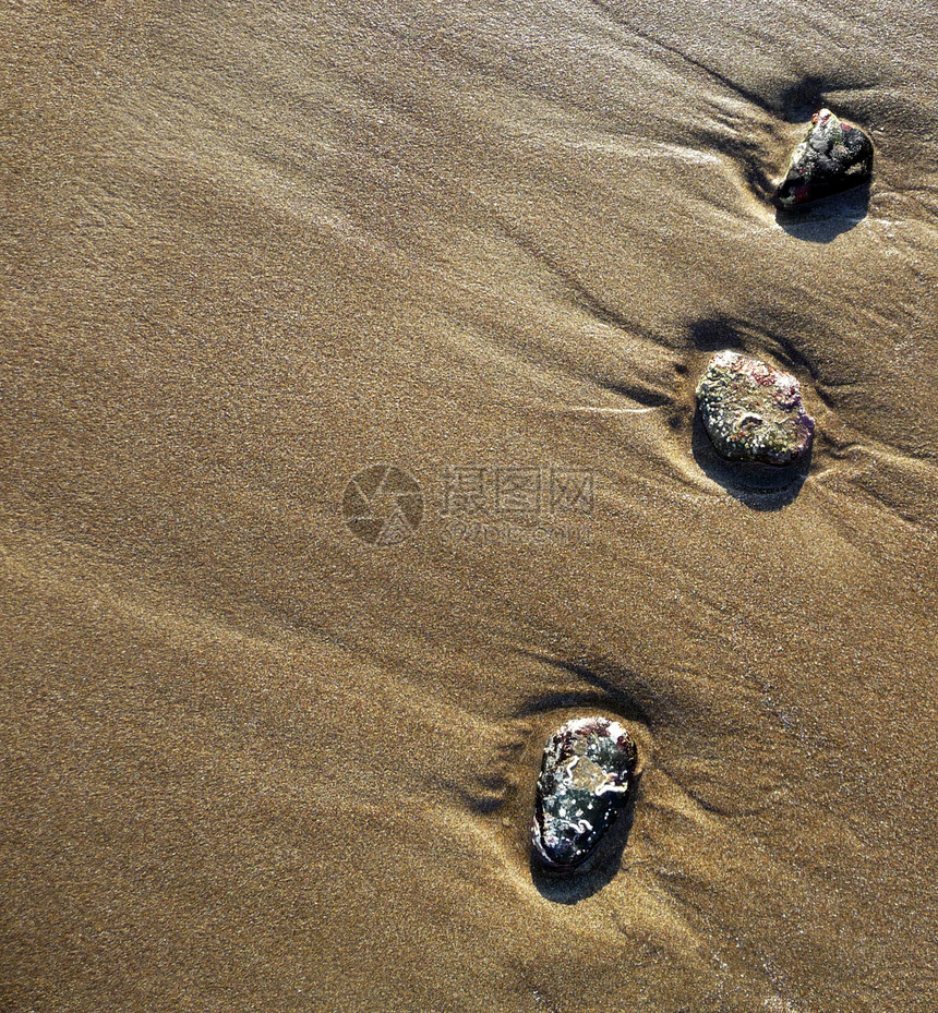 沙石宏观环境卵石材料海滩图片