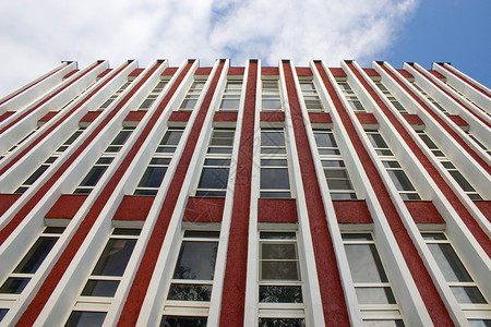 现代建筑生长职场环境蓝色城市建筑物反射工作地面高楼背景图片