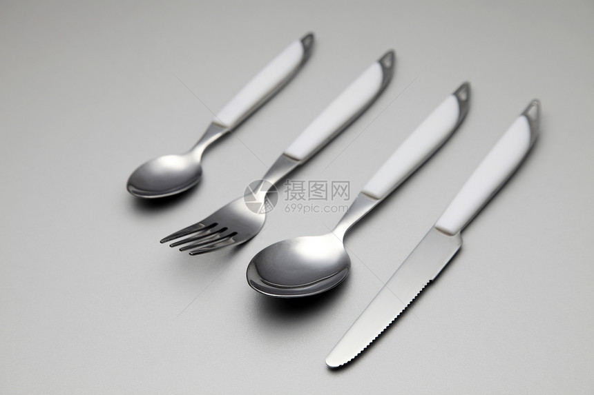 餐具饮料勺子餐厅烹饪行业不锈钢用餐食品刀具用具图片