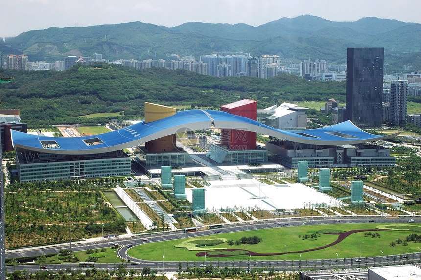 深圳城景公民公园景观建筑建筑学城市中心图片
