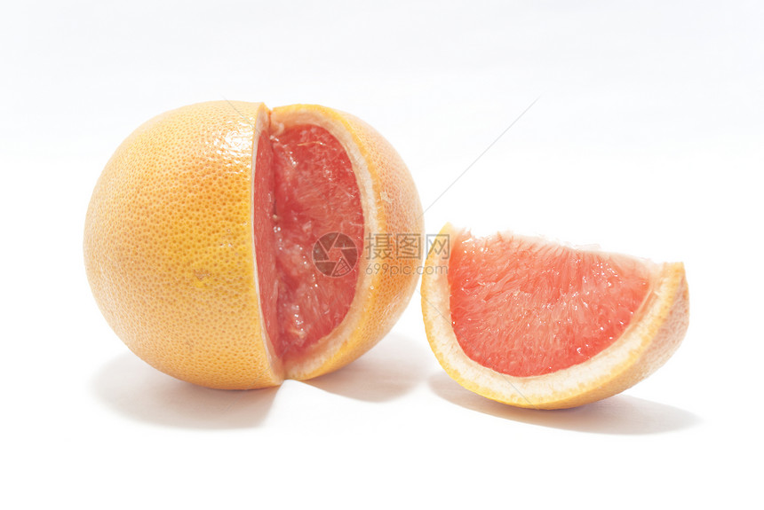 粉红葡萄油粉色水果柚子洁净饮食排毒食物图片