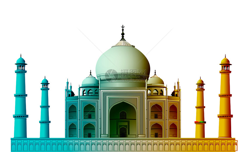 印度阿格拉(Taj Mahal)图片
