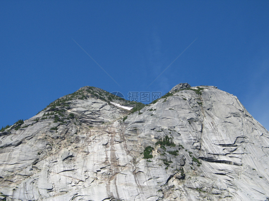 岩石山顶视图公园顶峰天空蓝色图片