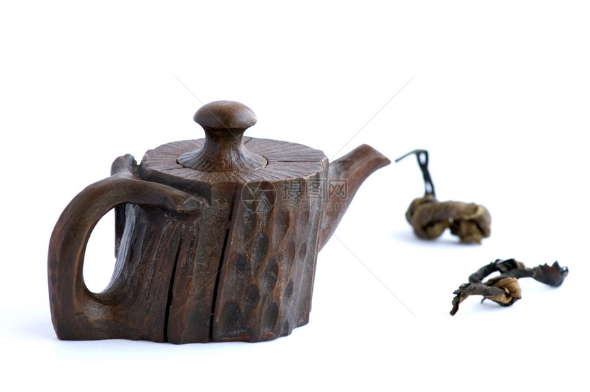 中国陶瓷茶壶草本植物喷口制品陶器黏土药品文化岩石石头条纹图片