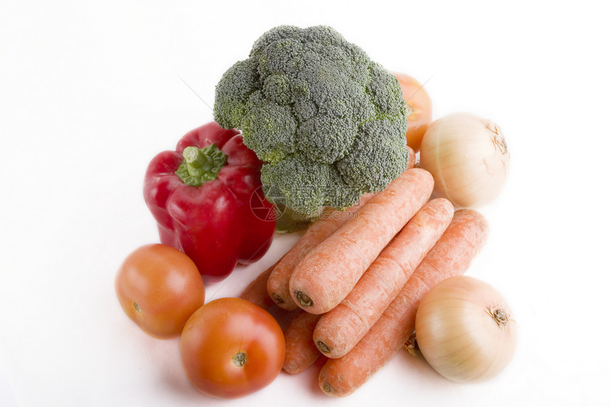 健康生活物品小吃蔬菜胡椒农场洋葱花园损失食物重量图片