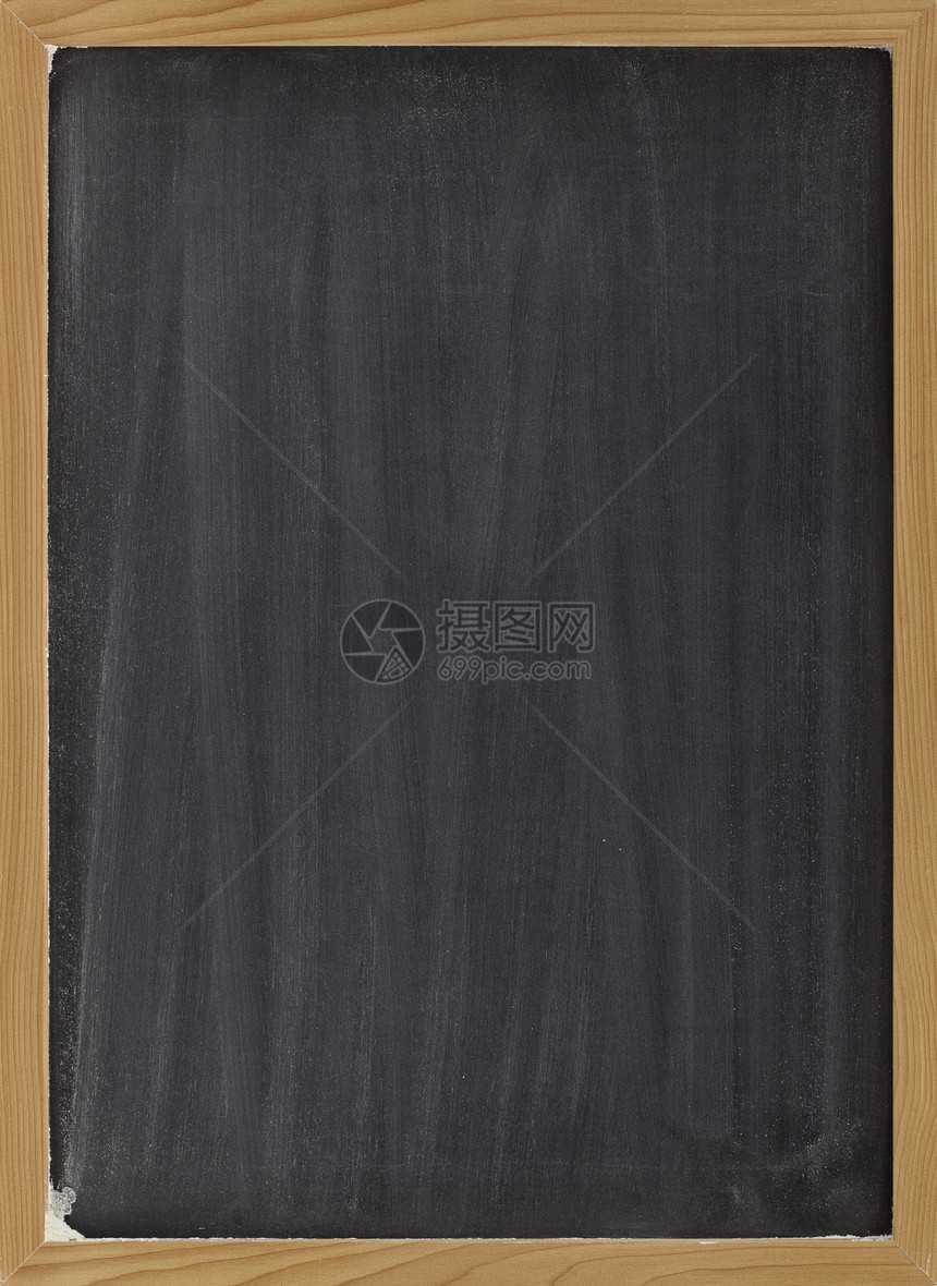 空白黑白黑板符号粉笔木头框架图片