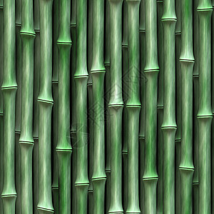 绿竹风水装饰品真实感阴影材料插图风格无缝地竹子植物背景图片