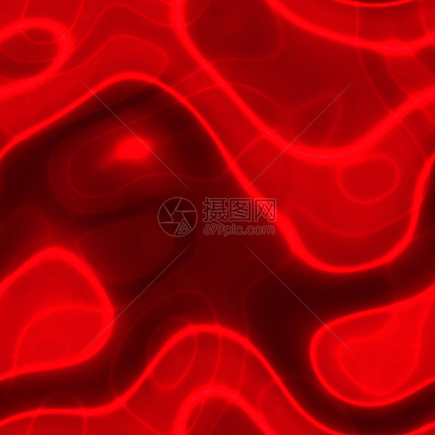 红色发光曲线活力插图条纹电路辉光墙纸设计材料线条图片